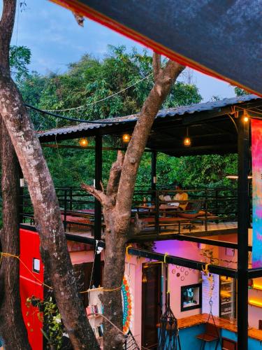 Shared lounge/TV area, Mitra Palolem in Palolem