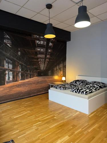 سرير, City Room 4 Stuttgart-Mitte in غرب شتوتغارت