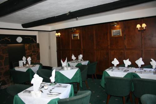 Étterem, Yarn Market Hotel in Dunster