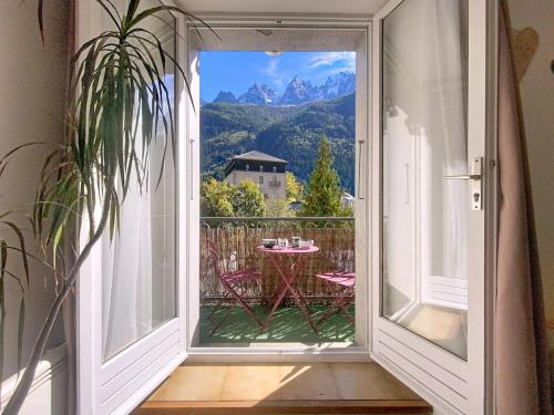 STUDIO LIMBO CHAMONIX HYPER CENTRE Vue imprenable sur le Mont-blanc