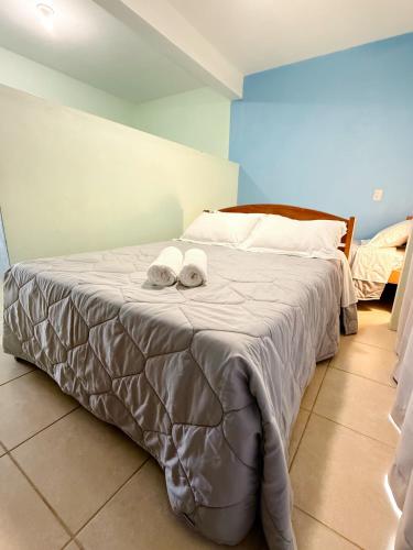 1 double bed, 2 twin beds, 1 sofa bed
