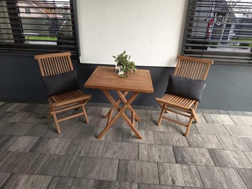 Balcony/terrace, Exklusive Ferienwohnung 2 im Herzen des Spessarts in Schollbrunn