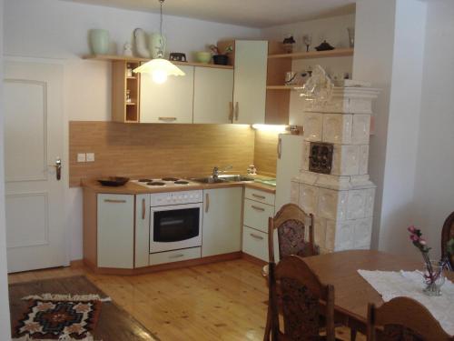 Konyha, Apartments Lovsin in Mozirje