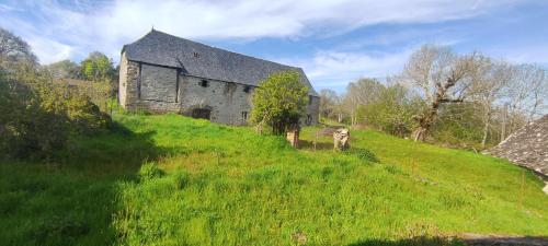 花園, Maison dans un joli village typique du Cantal! in 訥韋格利斯