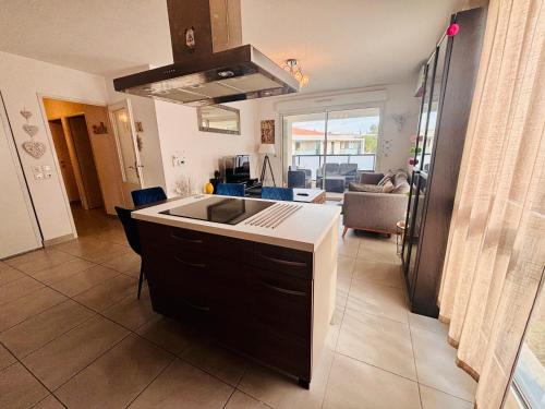 L'heliade, Parking, Terrasse, AC in Castelnau-le-Lez