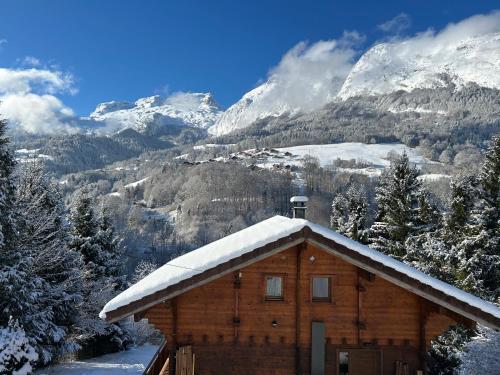 Petit cocon indépendant, vue montagne, proche aravis, lac
