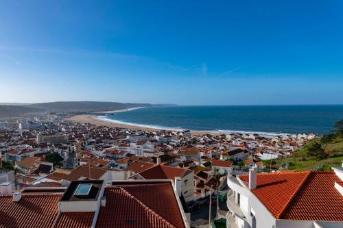 陽台/露台, Home Sweet Praia Penthouse in 納扎雷市中心