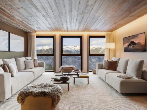 Appartement Luxe à Courchevel 1850 avec Suites et Accès Bien-Être - FR-1-830-11