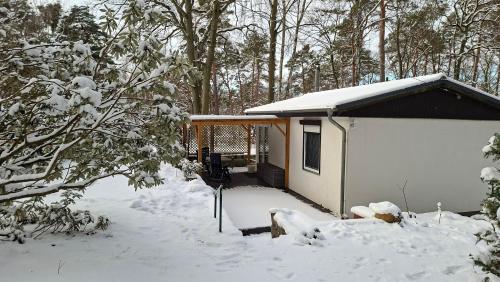 Viesnīcas āriene, Kleines Haus am Wald in Schwielowsee