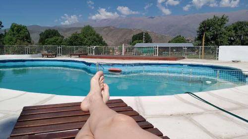 Swimming pool, Sayacuna Huasi Cabanas in Tafi Del Valle