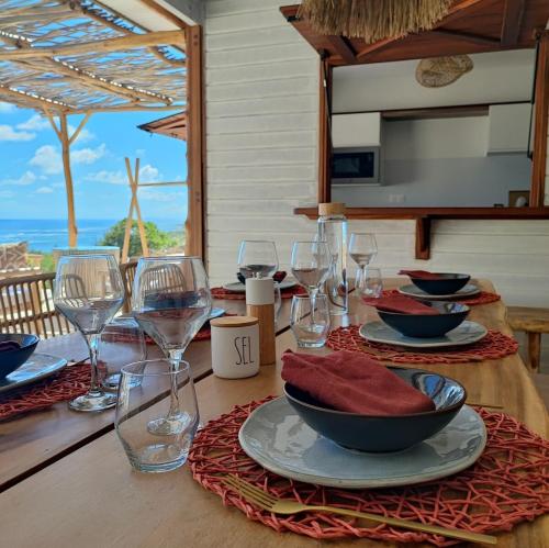 Villa Cayouli à Désirade, piscine privée et vue mer, capacité 6 personnes (Villa Cayouli a Desirade, piscine privee et vue mer, capacite 6 personnes) in La Desirade