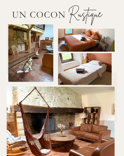 Évasion totale, maison de charme en pleine nature gîte à louer Thoux