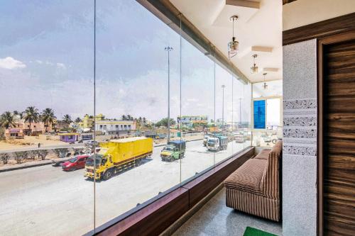 Balcony/terrace, Hotel O Atithi Residency in Hosur Road