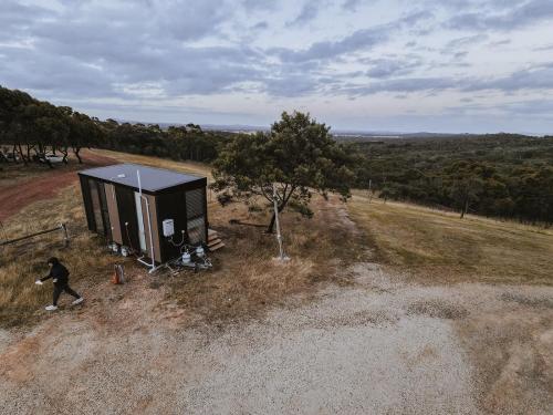 Tallarook Hilltop Tiny House 1 by Tiny Away in Tallarook