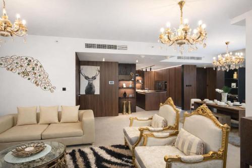 Modern Marina Escape 3BR Family Retreat at JBR, Dubái (foto 4)