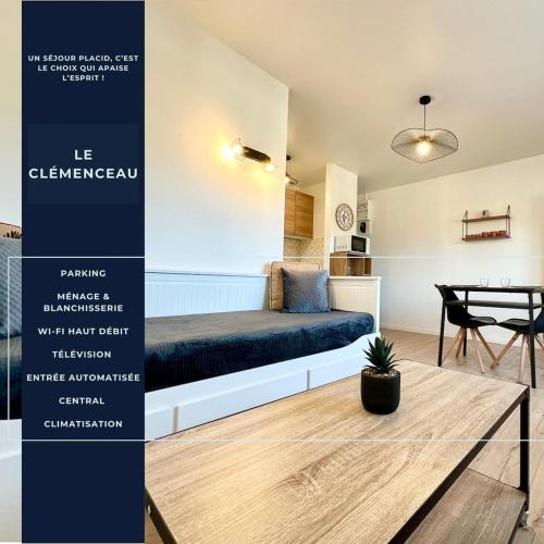 Le Clémenceau - Parking Privé - Fibre & Clim - Location saisonnière - Mont-de-Marsan