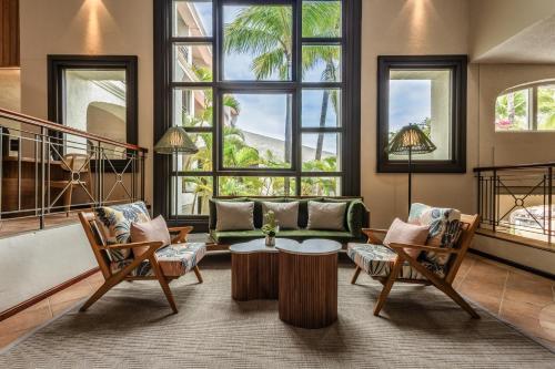 大堂, 毛裡莎比奇科默水療度假酒店 (Mauricia Beachcomber Resort & Spa) in 格蘭貝伊