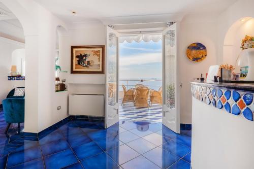 Vestíbulo, Hotel Il Pino in Praiano