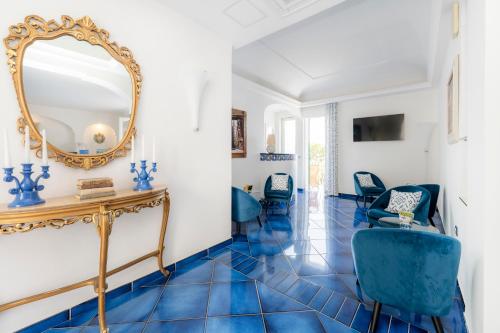 Vestíbulo, Hotel Il Pino in Praiano