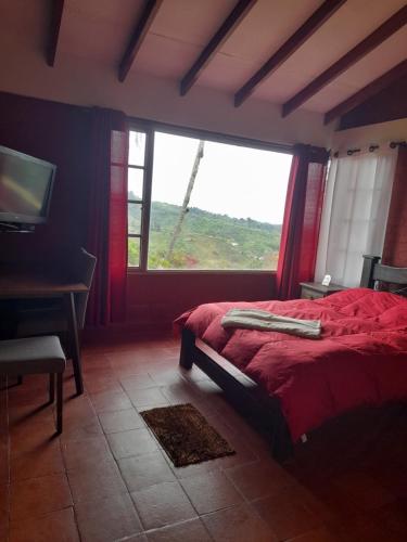 1 double bed