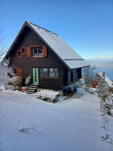 A szálláshely kívülről, Chalet Bear in Thollon-les-Memises