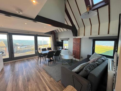 The Lifeboat & Seaview Terrace in Skerries