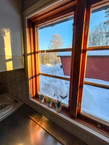 Farmstay Gotes Cabin, 4p in Arjang