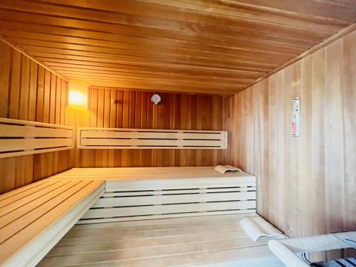 Sauna, Ferienwohnung Aquamarin im Haus Arkona Prora in Ostseebad Binz