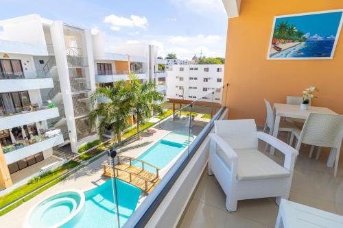 Stylish 2BR Apartment in the Heart of Bayahibe – khách sạn tại Los Melones