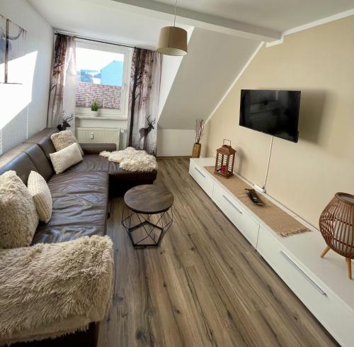 Ferienwohnung Miri mit Infrarotsauna Netflix Wlan Parkplatz in 奧厄