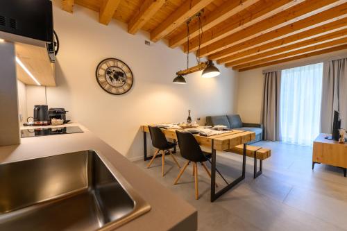 廚房, Hillside House Sant'Andrea in 維托廖韋內托