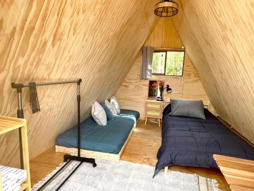Casa Maqui & A frame room en el bosque in Kahvila