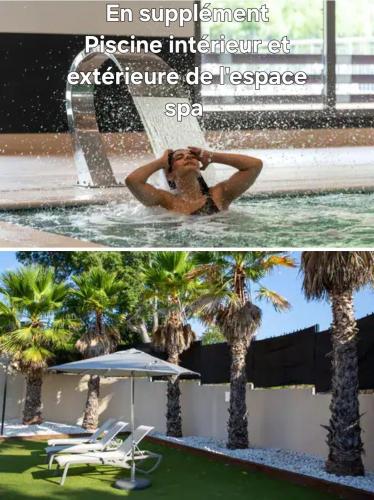 Hot tub, Magnifique appartement 4 etoiles piscine 2 min de Montpellier in Fontcaude