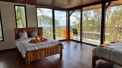 Beautiful view cabin in Boquete in Palmira