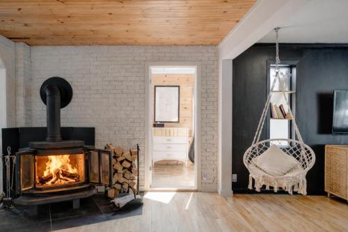 La Casa del Plage - Spa privé et Hamak (La Casa del Plage - Spa prive et Hamak) in Sainte Lucie des Laurentides (QC)