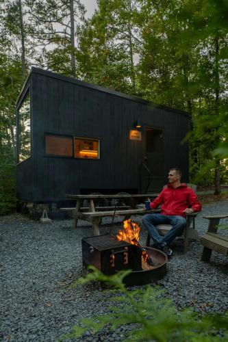 บริการและสิ่งอำนวยความสะดวก, Postcard Cabins Western Catskills in รอสโค(นิวยอร์ก)