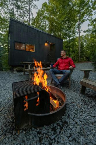 บริการและสิ่งอำนวยความสะดวก, Postcard Cabins Western Catskills in รอสโค(นิวยอร์ก)