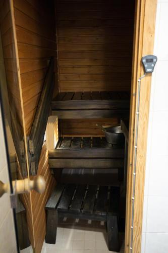 Sauna, Hotel Guossi in Karigasniemi