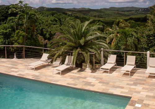 Villa Caryota, Panorama Montagnes & Piscine 9m - Location, gîte - Le Marin