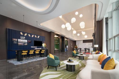 Lobby, 上饶凤凰大道希尔顿欢朋酒店 in Shangrao
