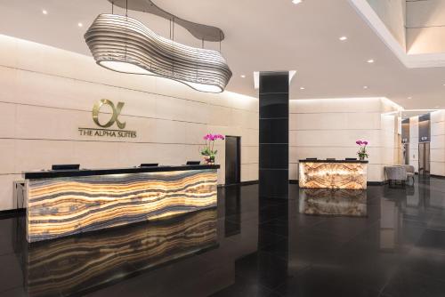 Lobby, The Alpha Suites near Malate Church
