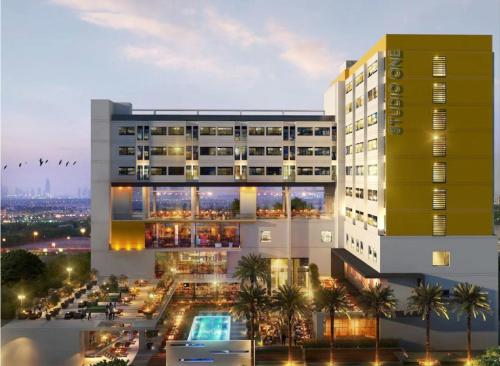 Exterior view, Studio One Hotel in Dubailand