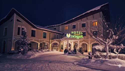 Exterior view of Magus Hotel