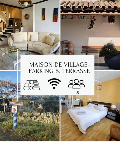 - Le Refuge du Midi- Piscine & Pkg - Coeur de village in Tourreilles