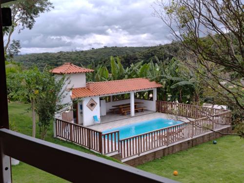 泳池, Sítio da Serra em Ouro Preto MG - POUSADA (Sitio da Serra em Ouro Preto MG - POUSADA) in 卡舒埃拉杜坎波