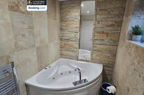 Bathroom, 2 Large Bedroom House By Homebird Property Management Short Lets & Serviced Accommodation Leeds With in Hunslet Carr