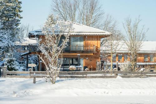 外部景觀, Wellness Chalet mit Whirlpool und Sauna bei Salzburg und Berchtesgaden in 阿因林格