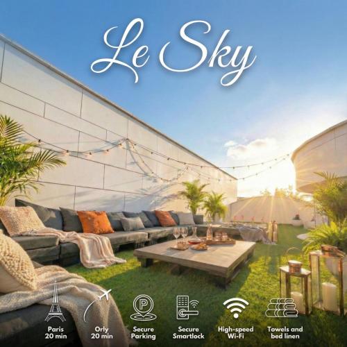Le Sky - Penthouse de Standing Hyper-Centre Orsay Paris Saclay - Location saisonnière - Orsay