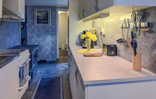 厨房, 2 Bedroom Gorgeous Home In Borgholm in 科平维克