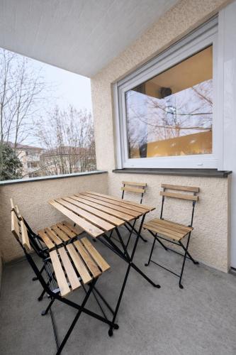 Kilátás, Stilvolles Studio für bis zu 6 Gäste - Balkon & Parkplatz (Stilvolles Studio fur bis zu 6 Gaste - Balkon & Parkplatz) in Starnberg